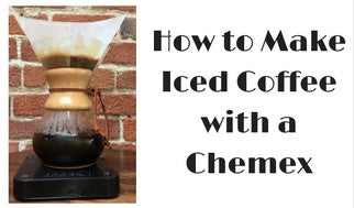 How to Make Iced Coffee with a Chemex