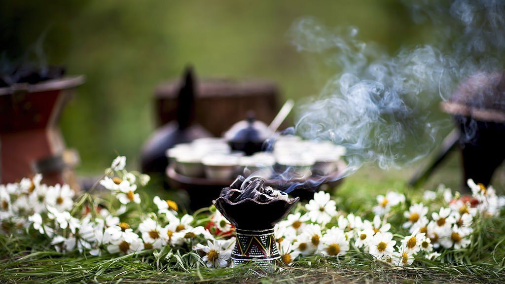 The Ethiopian Coffee Ceremony